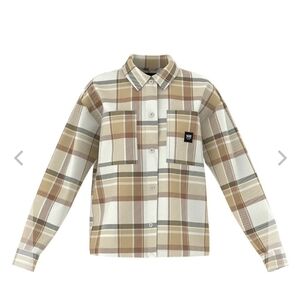 Vans Maty Plaid Woven Work Jacket *NWT*